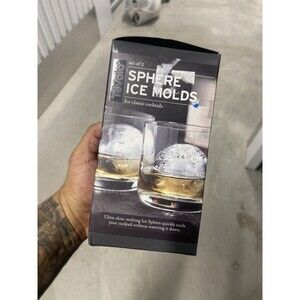 Tovolo Colossal Ice Sphere Mould Sealed Fathers Day Gift Bartenders